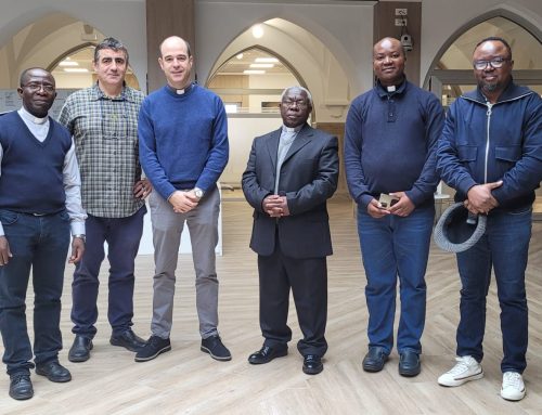 D. Fernando Prado, Obispo de San Sebastián, recibió a Mons. François Xavier Maroy Rusengo, arzobispo de Bukavu (R.D. Congo)