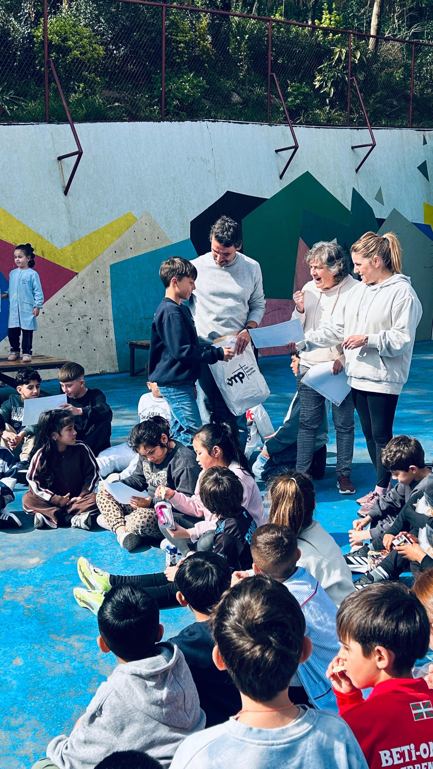 Ganadores del concurso de dibujo de la Infancia Misionera (Gipuzkoa)